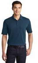 Port Authority® Dry Zone® UV Micro-Mesh Pocket Polo